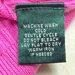 Ralph Lauren Lauren  Petite Cable Knit Sweater Crew Neck Button Detail pink M Photo 6