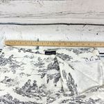 Herman Geist  Toile Print Cropped 100% Cotton Pants Trouser Black White [Size 12] Photo 4