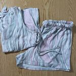 Womens 2Pc KIKIT light Pink Lavender Tank and Shorts Pajama Set Size Large Photo 1