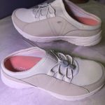 Vionic  Women's Cream and White Mules Photo 1