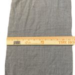 Calvin Klein Minimalist gray fringe acrylic scarf Photo 2