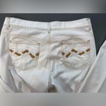 Escada Sport Linda Jeans Woman’s Size 44 detail on back pockets White Photo 13