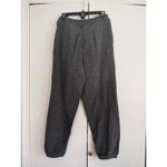 Aerie ‎ Gray Sherpa Fleece Joggers Size M | Cozycore | Cabincore | Winter Sweats Photo 2