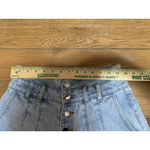 ASTR Denim Jean Shorts Size Medium Buttons Preppy Modern Beach Buttons Photo 5