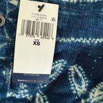 Ralph Lauren Polo  Shabori Patchwork Rowie Long Sleeve Dress Blue XS NWT Photo 6