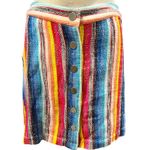 Laundry by Shelli Segal Laundry by Shelly Seagal Color Striped Mini Skirt Size 4 Photo 2