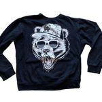 Black Long Bear Sleeve Sweater Size XL Photo 0