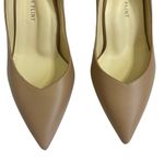 Sarah Flint New Perfect Emma Block Heel Pumps Sand Calf Size 10 Leather Tan Photo 3