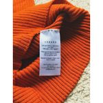 Sézane Sezane Yohan Jumper Sleeveless Turtleneck Sweater XS Tangerine Orange Luxury Photo 6