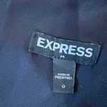 EXPRESS  Little Black Cocktail Dress V Neck Cut Outs; Women's 0 Photo 2