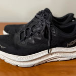 Hoka  Women’s Kawana 2 Black White Running Athletic‎ Workout Shoe Sneaker 9B Photo 0