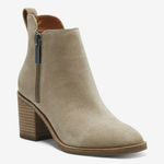 Lucky Brand Walba Bootie Taupe Suede 8M Photo 0