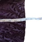 DKNY  Purple Velvet Burnout Sheath Dress Size 8 Whimsigoth Fairy Grunge Dark Fall Photo 9