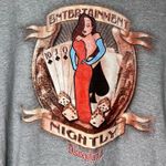 Disney land Resort Jessica Rabbit “ Entertainment Nightly “ Gray T-Shirt ( XL ) Photo 1