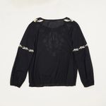 Tory Burch Tory Floral Embroidered Blouse Photo 1