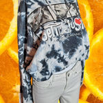 Chemistry  Women's Tie Dye Tupac Shakur Poetic Justice Pullover Hoodie Size‎ XL Photo 0