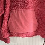 Zella women’s pink Sherpa hoodie size M Photo 2