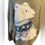 EXPRESS Womens RARE VTG. Tricot Handknitted Angora/wool Polar Bear Sweater L Photo 1