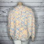 Chic Soul Size 1XL Rainbow Confetti Eyelash Open Weave Sweater Top Photo 3