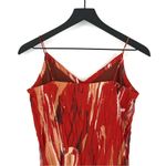 SNIDEL Crinkle Midi Dress Red Orange Cream S Photo 10