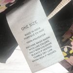 14th & Union Black Trim Pink & Yellow Floral Kimono Top Swim Cover Up One Size Photo 9