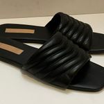ASOS Design Black Slip On Sandals Photo 1