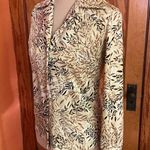 Vintage 70s leaves polyester shirt Photo 7