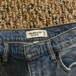 Abercrombie & Fitch Abercrombie Straight Black Denim Jeans 90s Ultra High-Rise  Photo 1