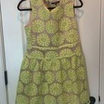 floral sleeveless dress with flower pattern Size L Photo 0