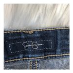 Jessica Simpson  High Waist Vintage Denim Shorts Dark Wash Button Fly Size 27 Photo 9