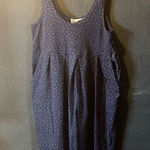 A Byer Women’s A. Byer Dark Blue Floral Patterned Jumpsuit Photo 0