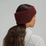 Lululemon Ombre Knit Textured Ear Warmer NWT ONE SIZE (Red Merlot) Photo 11