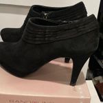 Bandolino Black suede booties Size 7.5 Photo 0