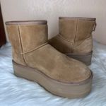 UGG  Chestnut Brown Classic Ultra Mini Platform Boot Size 9 Photo 12