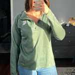 MSU Green Quarter Zip Size M Photo 0
