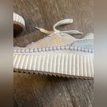 Dolce Vida Rainbow Pastel Knit Shoes White Size 7.5 Photo 5