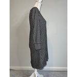 Old Navy Girls Black & White Gingham Long Sleeve Dress XL Photo 2
