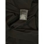 Norma Kamali  Black Midi Long Sleeve Dress Size Medium Photo 5