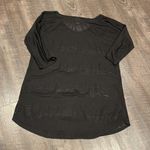O'Neill laser cut black V-neck cover up Photo 3