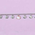 Hello Kitty  Officially Licensed Adorable Stainless Steel Charm Bracelet Photo 2
