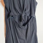 Aerie  black cut out knot dress Photo 2