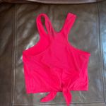 Bombshell sportswear  red mesh tie tank top!!! Photo 3