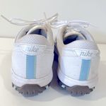 Nike  Air Women’s Golf Shoes size 7 White With Blue Stripes Photo 3