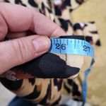 SheIn *5/$25 Sale* Leopard Print Long Sleeve Button Up Jumpsuit sz S Photo 4