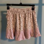 Sim & Sam XS Beautiful Juniors Girls Flowy Floral Mini Skirt Preowned Photo 3