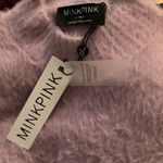 MINKPINK NWT Revolve  Two Tone Cozy Soft Sweater Knit Dress Photo 11