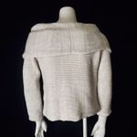 SEEK the Label  Cream & White Cowl Neck Sweater (S) Photo 3