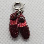 Red Sparkly Shoes Charm Red Photo 2