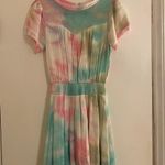 Vestique Tie Dye Mini Dress Photo 1