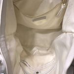 Tory Burch CREAM TURNLOCK LARGE TOTE WITH DOUBLE CHAIN HANDLES Photo 8